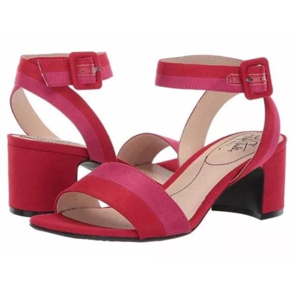 Red and Pink Heels by Life Stride
